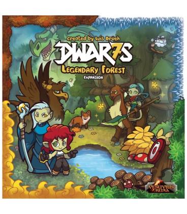 Juego de mesa dwar7s bosque legendario expansion edad recomendada 13 años idioma ingles