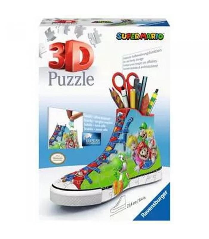 Puzzle 3d ravensburger sneaker - super mario