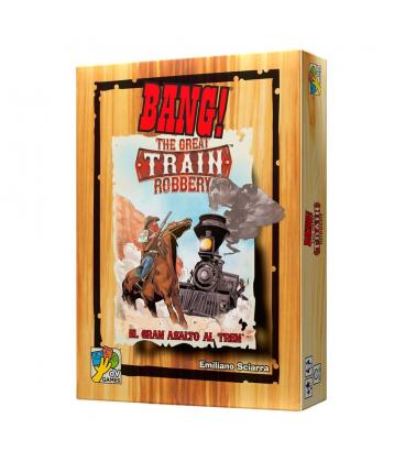 Juego de mesa bang! el gran asalto al tren