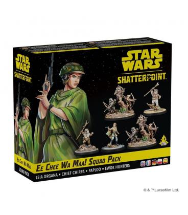 Juego de mesa star wars shatterpoint ee chee wa maa! squad pack