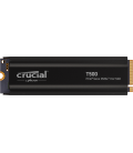 Disco duro interno solido ssd crucial t500 2tb pcie nvme 4.0 x4 con hs