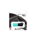 Kingston Technology DataTraveler Exodia M unidad flash USB 256 GB USB tipo A 3.2 Gen 1 (3.1 Gen 1) Negro, Turquesa