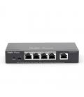 Ruijie switch 5xgb rj45 (4 poe/poe+) 54w steel