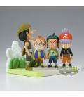 Figura banpresto one piece world collectable log stories usopp pirates 7cm