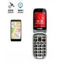 Telefono movil telefunken s560 senior phone - 2g - gps - 2.8pulgadas - rojo