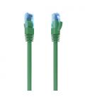 AISENS Cable De Red Latiguillo RJ45 Cat.6 UTP AWG26 CCA, Verde, 3.0 m