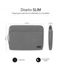 Funda subblim urban laptop sleeve para portatil 15.6pulgadas gris