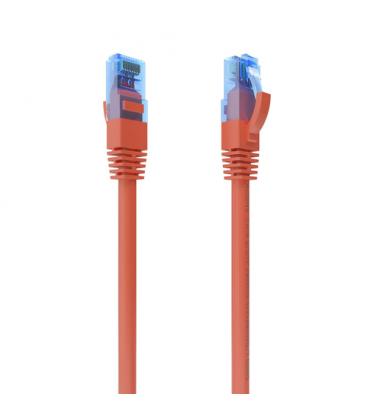 AISENS Cable De Red Latiguillo RJ45 Cat.6 UTP AWG26 CCA, Rojo, 0.5 m