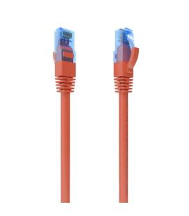 AISENS Cable De Red Latiguillo RJ45 Cat.6 UTP AWG26 CCA, Rojo, 5.0 m