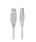 Nanocable CABLE USB 2.0 IMPRESORA, TIPO A/M-B/M, BEIGE, 1.8 M