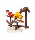 Figura enesco harry potter jugando al quidditch