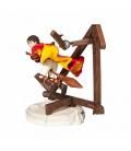 Figura enesco harry potter jugando al quidditch