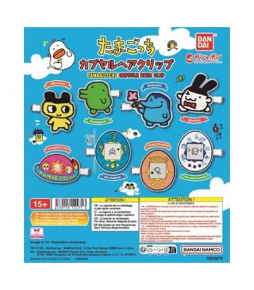 Set gashapon 40 unidades tama capsule hair clip