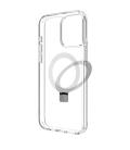 Funda muvit recycletek magsafe + soporte para iphone 15 pro max transparente