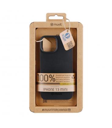 Funda muvit recycletek para apple iphone 13 mini negra