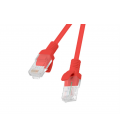 CABLE RED LANBERG LATIGUILLO CAT.6 UTP 3M ROJO FLUKE PASSED