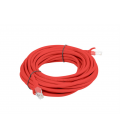 CABLE RED LANBERG LATIGUILLO CAT.6 UTP 5M ROJO FLUKE PASSED