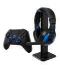 PACK EGOGEAR ESENCIAL AURICULARES+CONTROL INALAMBRICO+SOPORTE AURICULARES-PS4