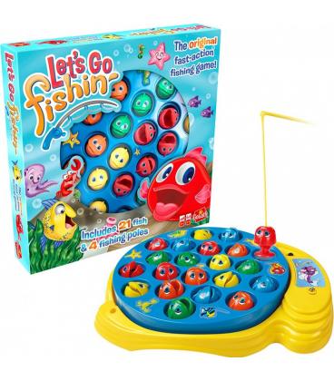 Juego de pesca para niños goliath let´s go fishing