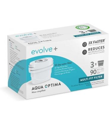 Filtros aqua optima envolve +/ pack 3