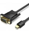 Cable conversor vention hfdbf/ mini displayport macho - vga hembra/ 1m/ negro