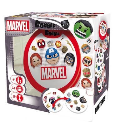 Juego de mesa dobble marvel emoji