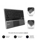 Funda + teclado subblim keytab pro para tablet 9.6pulgadas - 11pulgadas negro