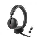 DELL WL3024 Auriculares Inalámbrico y alámbrico Diadema Llamadas/Música USB Tipo C Bluetooth Negro