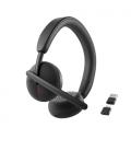 DELL WL3024 Auriculares Inalámbrico y alámbrico Diadema Llamadas/Música USB Tipo C Bluetooth Negro