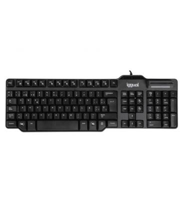 Iggual teclado inteligente ck-id-dni smart negro