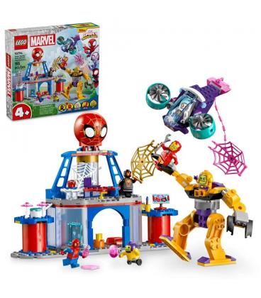 Lego cuartel general aracnido del equipo spidey