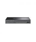 TP-Link Omada TL-SG2210MP Gestionado L2/L2+ Gigabit Ethernet (10/100/1000) Energía sobre Ethernet (PoE) 1U Negro