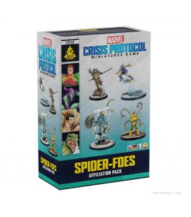 Juego de mesa marvel crisis protocol spider - foes affiliation pack edad recomendada 14 años