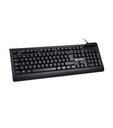 Teclado coolbox con lector dniie 4.0 coo - tec04dni