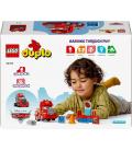 Lego duplo mack en las carreras