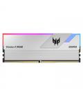 Memoria ram ddr5 64gb 2x32gb acer predator vesta2 - udimm - 6000mhz cl 30 silver rgb