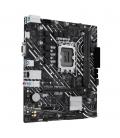 Placa base asus intel prime h610m - k socket 1700 ddr5 x2 max 96gb 4800mhz d - sub hdmi matx