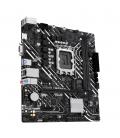 Placa base asus intel prime h610m - k socket 1700 ddr5 x2 max 96gb 4800mhz d - sub hdmi matx