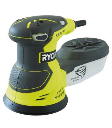 Lijadora excéntrica ryobi ros300/ 300w/ incluye 5 lijas