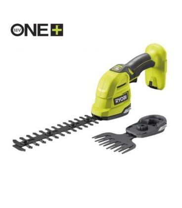 Tijera arreglasetos y espada cortasetos ryobi one+ 18v ry18gsa-0/ sin batería ni cargador