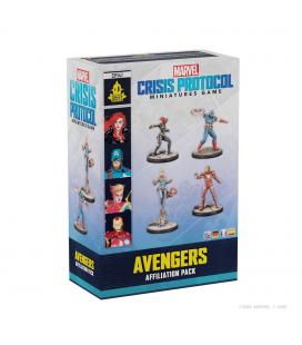 Juego de mesa marvel crisis protocol avengers affiliation pack edad recomendada 14 años