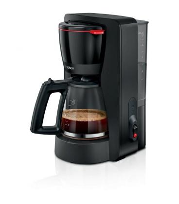 Cafetera de goteo bosch mymoment/ 15 tazas/ negra