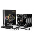 be quiet! Light Wings | 140mm PWM Triple Pack Carcasa del ordenador Ventilador 14 cm Negro 1 pieza(s)