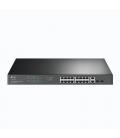 TP-Link TL-SG1218MP switch No administrado Gigabit Ethernet (10/100/1000) Energía sobre Ethernet (PoE) 1U Negro