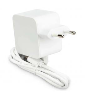 Fuente de alimentacion cargador raspberry pi 5 usb c 27 w color blanco