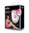 Braun Silk-épil 3 81663311 depiladora 20 pinzas Blanco, Rosa