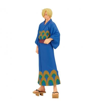 Figura banpresto one piece wanokuni dxf the grandline series sanji yukata ver. 17cm