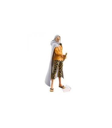 Figura banpresto one piece wanokuni dxf the grandline series silvers rayleigh 17cm