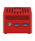 Mini ordenador leotec lempc06r n100 8gb 128gb rojo