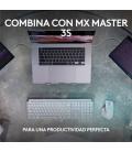 Teclado Logitech Mx Keys S Inalámbrico Gris